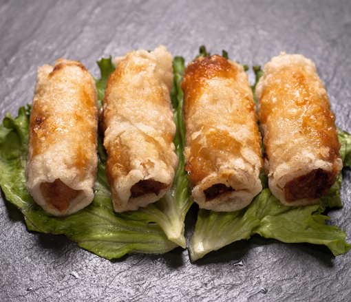 Image de 4 Nem + 4 Brochette japonaise en Menu