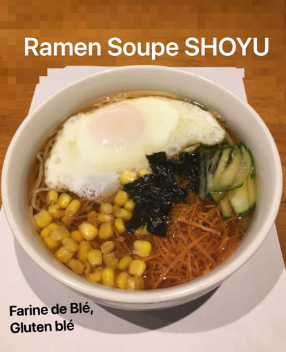 Picture of RAMEN  soupe chaude légume ou poulet
