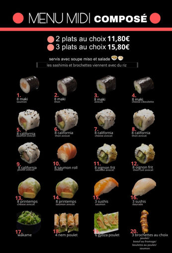 Image de Menu midi composé