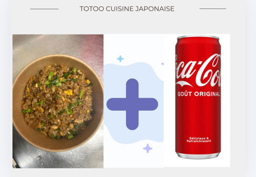 Image de 1️⃣Formule midi – Riz  sautées japonaises + Boisson