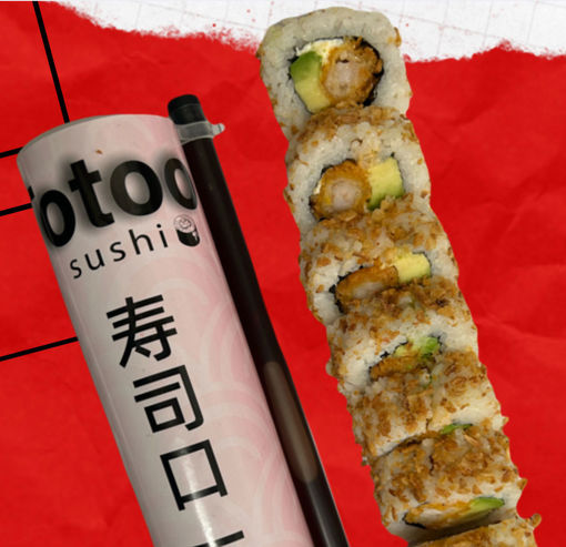 Image de Push roll croust crevettes